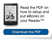 How to setup and put ebooks on your Sony Reader