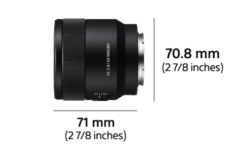 FE 50mm F2.8 Macro | SEL50M28 | Sony Australia