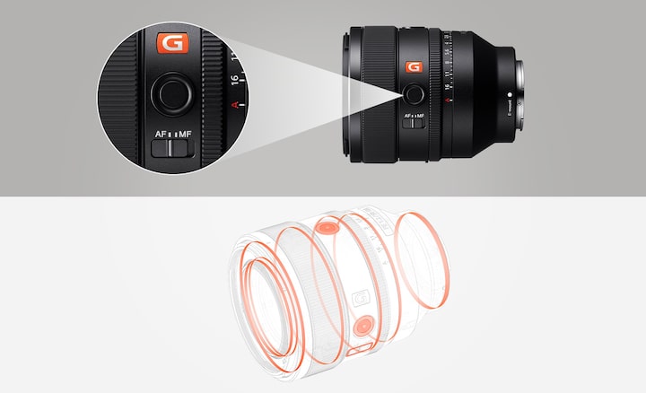 Image of focus hold buttons