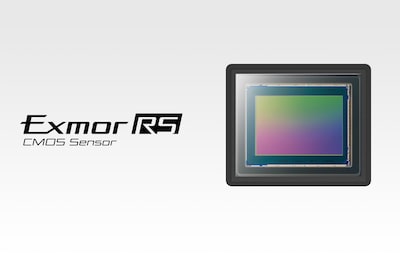 Illustration showing the Exmor RS image sensor
