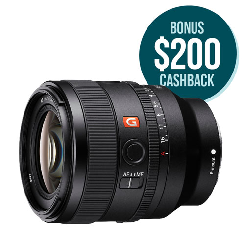 FE 50mm F1.4 GM Lens