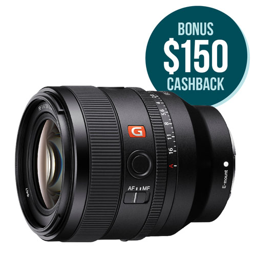 FE 50mm F1.4 GM Lens